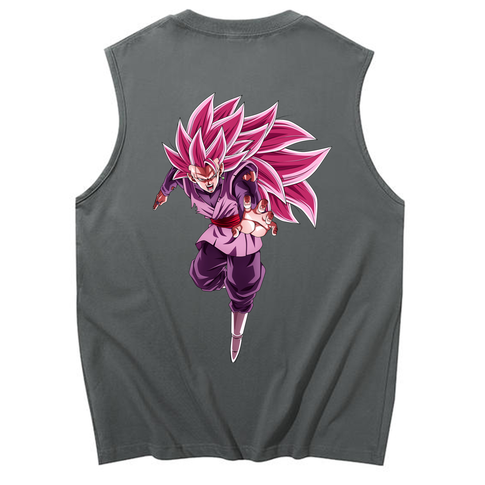 （画像用） ドラゴンボール ベジット DRAGON BALL Vegetto コットン100％タンクトップ（背面プリント）